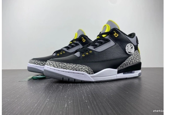HO11-MNJDLS-5 HO11-MNJDLS-5 Jordan Pit Black Ducks Crew Oregon 3 Retro 0715